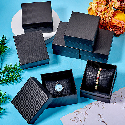 Rectangle Paper Jewelry Gift Boxes LS-CON-TAC0010-91H-1