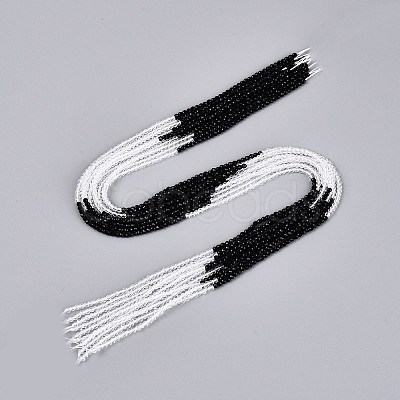Transparent Glass Beads Strands GLAA-N074-01A-02-1