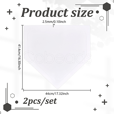 2Pcs Silicone Baseball Base Bag Waterproof FIND-GA0007-46-1
