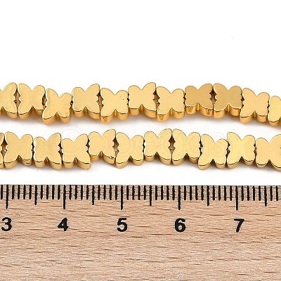 Electroplated Synthetic Non-magnetic Hematite Beads Strands G-C156-02G-1