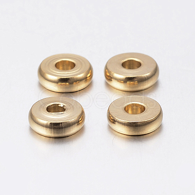 304 Stainless Steel Spacer Beads X-STAS-F136-02G-1