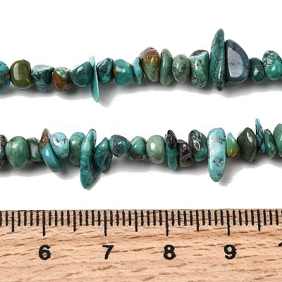 Natural HuBei Turquoise Bead Strands G-H345-A01-02-1