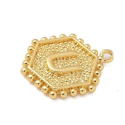 Brass Pendants KK-B126-01G-U-1