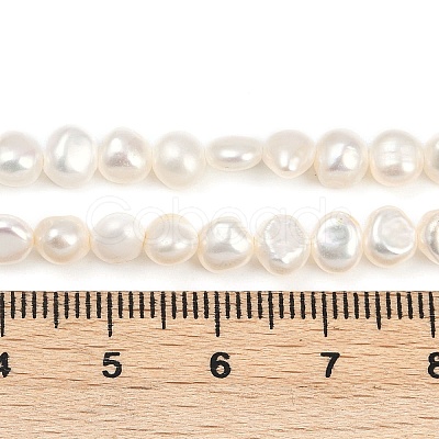 Natural Cultured Freshwater Pearl Beads Strands PEAR-P064-19D-13A-1