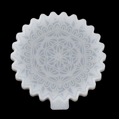 Mandala Flower Cup Mat Silicone Molds SIMO-H144-01A-1