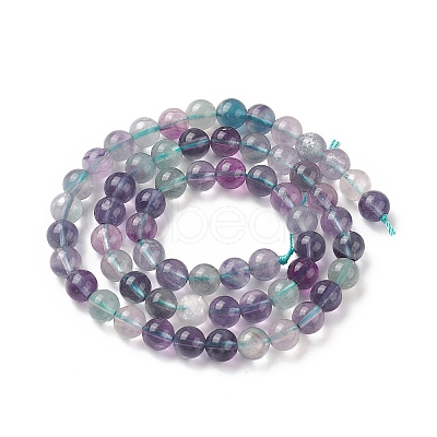 Natural Fluorite Beads Strands G-B038-C01-1