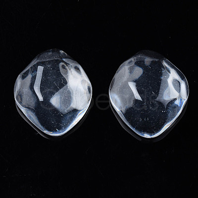 Transparent Resin Cabochons CRES-N031-007A-A01-1