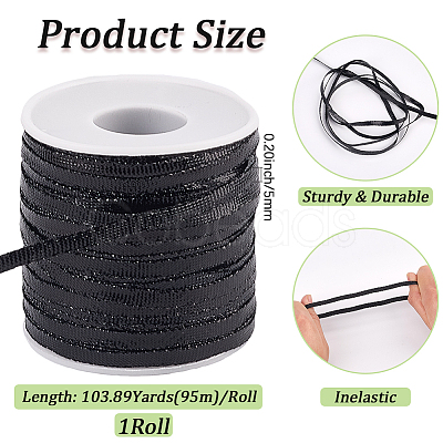 Sparkle Nylon Ribbon OCOR-GF0004-48B-04-1