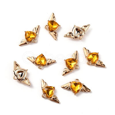 Zinc Alloy Rhinestone Pendants ALRI-TAC0003-24A-1