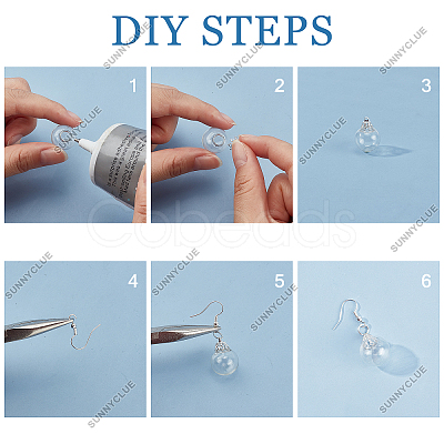 DIY Dangle Earring Making Kits DIY-SC0001-71A-1