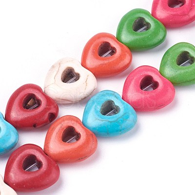 Synthetic Turquoise Beads Strands G-E520-01-1