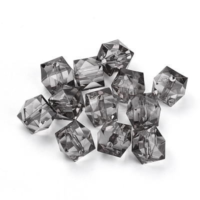 Transparent Acrylic Beads X-TACR-Q259-10mm-V70-1