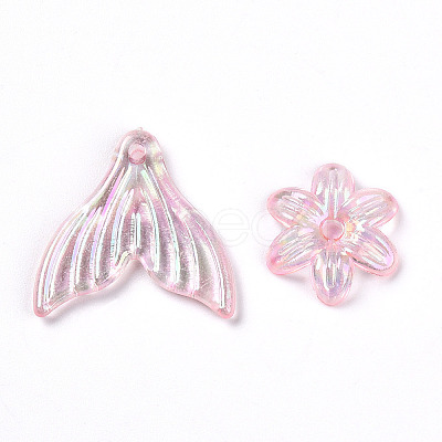 Transparent Acrylic Beads OACR-N137-73C-1