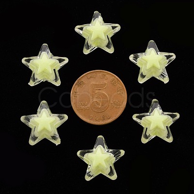 Transparent Acrylic Beads TACR-S152-11A-07-1