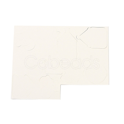 DIY Christmas Theme Paper Cake Insert Card Decoration DIY-H108-12-1