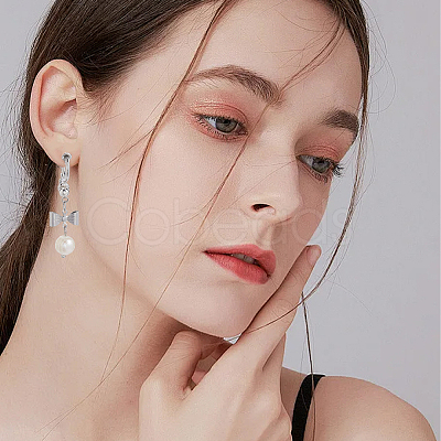 20Pcs 2 Colors Brass Clip-on Hoop Earring Converters Findings KK-SP0002-53-1