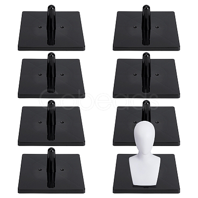 8 Bags PP Plastic Holder for Foam Mannequin Head ODIS-GO0001-24-1