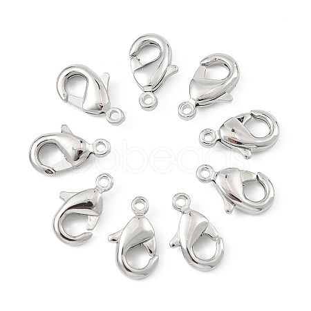 SHEGRACE Brass Lobster Claw Clasps XGR0009P-03P-1