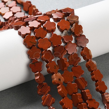 Natural Red Jasper Beads Strands G-B138-C06-01-1