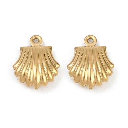 Ocean 304 Stainless Steel Charms STAS-P390-01A-G-1