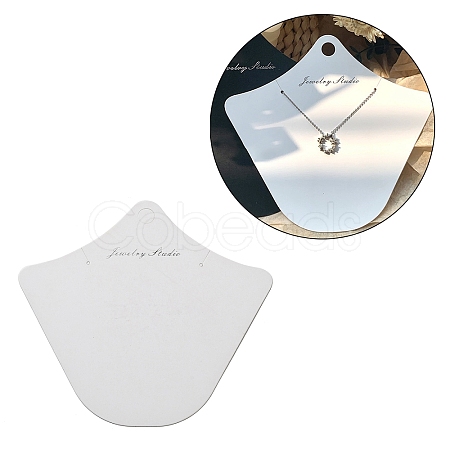Paper Necklace Display Cards DIY-K066-01B-1