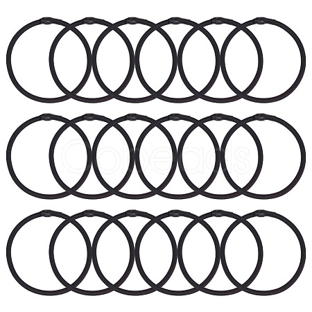 18Pcs Rubber Stretch Loops EW-BC0001-10-1