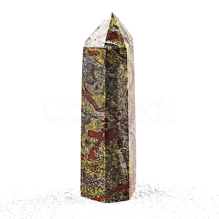 Point Tower Natural Dragon Blood  Home Display Decoration PW-WG04107-43-1