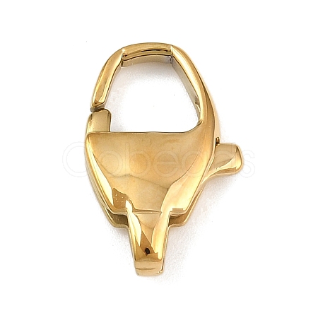 316 Stainless Steel Lobster Claw Clasps STAS-C154-02D-G-1