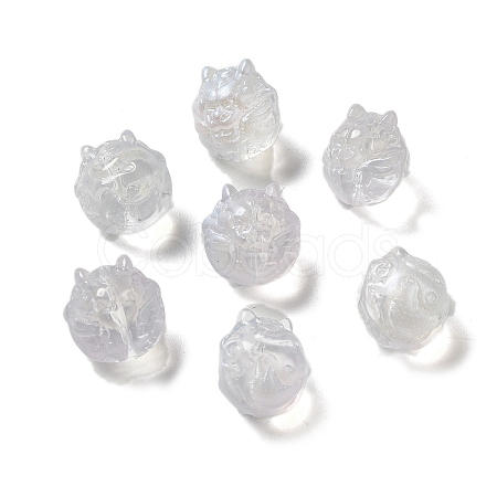 Transparent Glass Beads GLAA-D025-05K-1