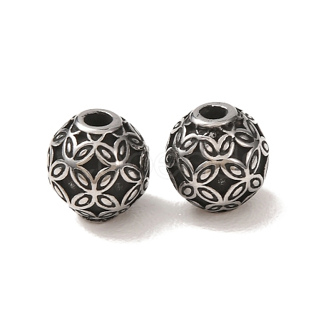 304 Stainless Steel Beads SA-CBA9DCB-28AS-1