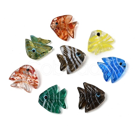 Handmade Lampwork Beads LAMP-H073-01-1