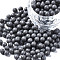 Plastic Water Soluble Fuse Beads, for Kids Crafts, DIY PE Melty Beads, Round, Gray, 5mm