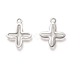 Non-Tarnish 201 Stainless Steel Tiny Cross Charms STAS-C017-14P-2
