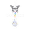Metal Big Pendant Decorations HJEW-PW0001-007C-1
