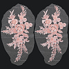 Flower Gauze & Sequin Embroidery Ornament Accessories DIY-WH20081-002B-6