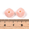 Opaque Acrylic Beads SACR-T017-38B-3