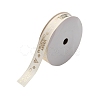 Flat Christmas Theme Polyester Grosgrain Ribbon OCOR-YWC0001-01A-01-1
