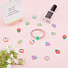 Handmade Polymer Clay Cabochons CLAY-SC0001-07-5
