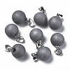 Natural Agate Charms G-Q998-036B-1