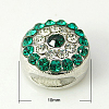 Alloy Rhinestone Beads RB-E007-1-1