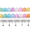 Macaron Color Natural Selenite Beads Strands G-F780-A01-01-4