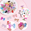 54Pcs 18 Colors Transparent Acrylic Beads OACR-PA0001-81-6