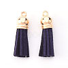 Faux Suede Tassel Pendant Decorations X-FIND-R095-011LG-2