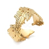 304 Stainless Steel Cuff Open Rings for Women RJEW-L341-02E-G-4