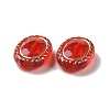 Transparent Acrylic Beads X-OACR-E015-15-3