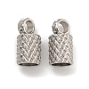 Tarnish Resistant 304 Stainless Steel Cord Ends STAS-Z084-07P-02A-1