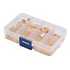 1Box Jewelry Findings 20PCS Alloy Lobster Claw Clasps FIND-X0001-G-B-2