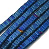 Electroplated Non-magnetic Synthetic Hematite Beads Strands G-C106-B02-07A-1