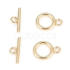 Brass Toggle Clasps X-KK-Q765-01G-2