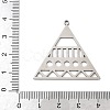 201 Stainless Steel Pendants STAS-S174-38P-3